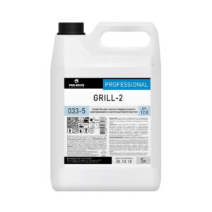 Средство для чистки плит GRILL-2 5л с курком ph12 (4шт/кор)