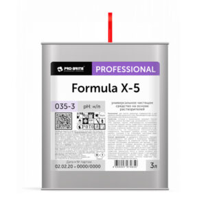 Средство против скотч-клей и маркера Formula X-5 3л (4шт/кор)