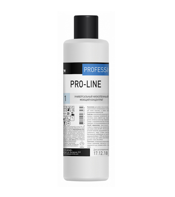 Средство для пола PRO-LINE 1л ph12 (10шт/кор)