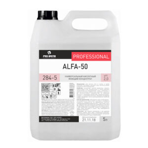 Средство для cантехники Alfa-50 5л ph2 (4шт/кор)