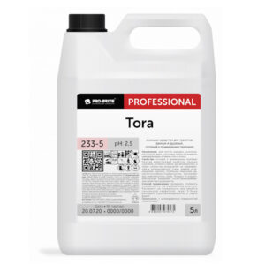 Средство для сантехники TORA 5л ph 2,5 (4шт/кор)