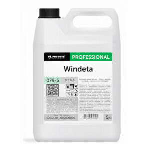 Средство для стёкол и зеркал WINDETA 5л (4шт/кор)