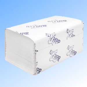 Полотенца бумажные 2сл Vслож 200л/пач FlyPapir Premium (H3) (20пач/кор)