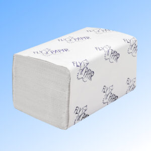 Полотенца бумажные 1сл Vслож 200л/пач FlyPapir Comfort (H3) (20пач/кор)