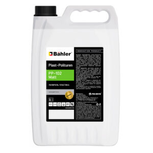 Полироль пластика матовый Plast-Polituren (Пласт-политурен) 5л (4шт/кор)