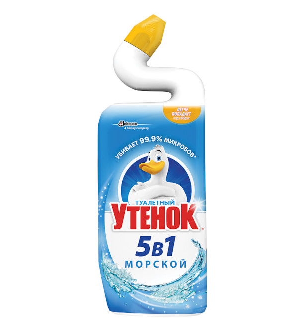 Средство для сантехники 500мл ТУАЛЕТНЫЙ УТЕНОК Морской (12шт/кор)