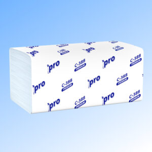 Полотенца бумажные 3сл Vслож 180л/пач PRO Protissue 210×220 мм целлюлоза (20пач/кор)