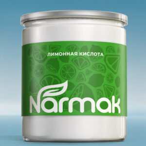 Лимонная кислота 1 кг, пластиковая банка, NARMAK