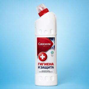 Средство для сантехники 750мл САНСИЛА-гель дезинфицирующим эффектом (10шт/кор)