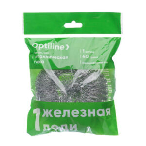 Мочалка спиралька Optiline нержавейка 27г York Maxi (100шт/кор )site